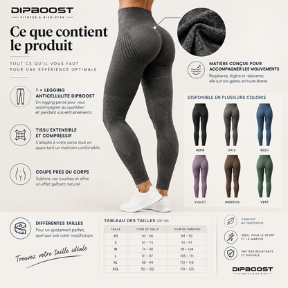 3D-antizellulitische Legging