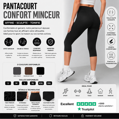 Pantalón Capri Reductor Confortable
