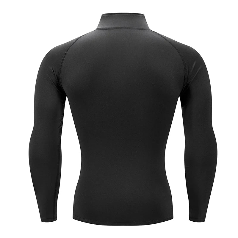 T-shirt de compression longue manche