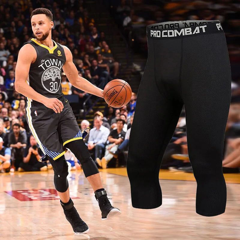 Legging de compression avec poches homme