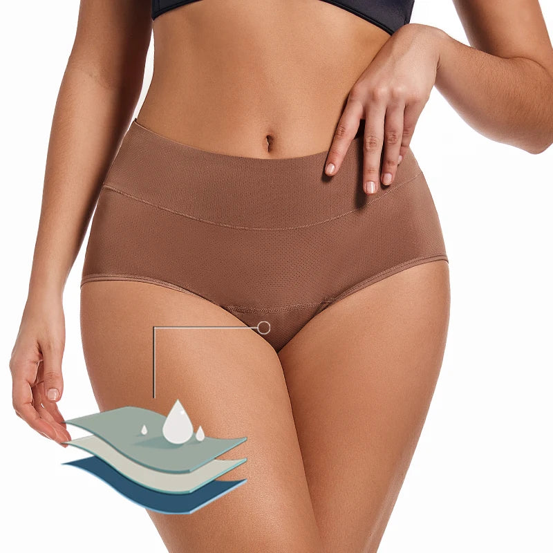Culotte  menstruelle  taille haute  flux abondant