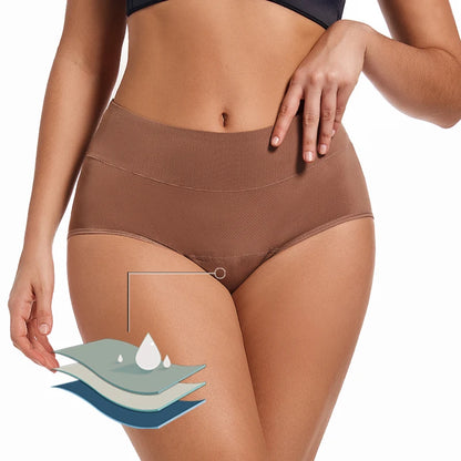 Culotte  menstruelle  taille haute  flux abondant