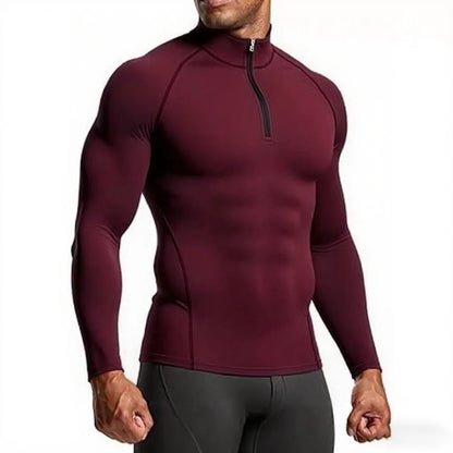 T-shirt de compression longue manche