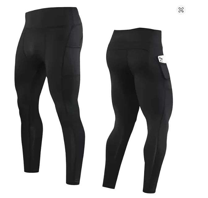 Legging de compression avec poches homme