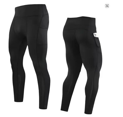 Legging de compression avec poches homme