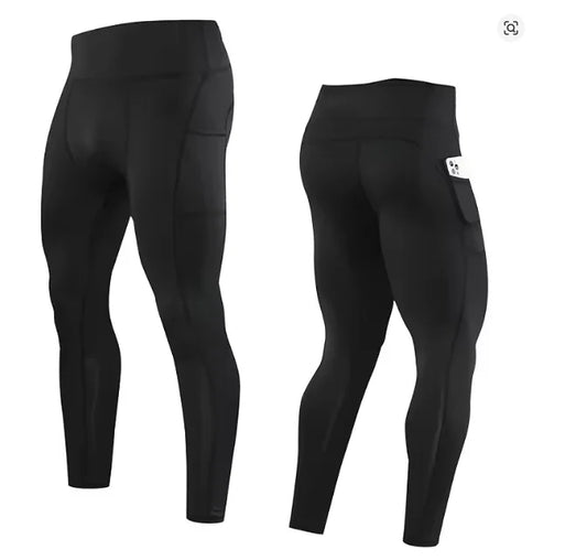 Legging de compression avec poches homme