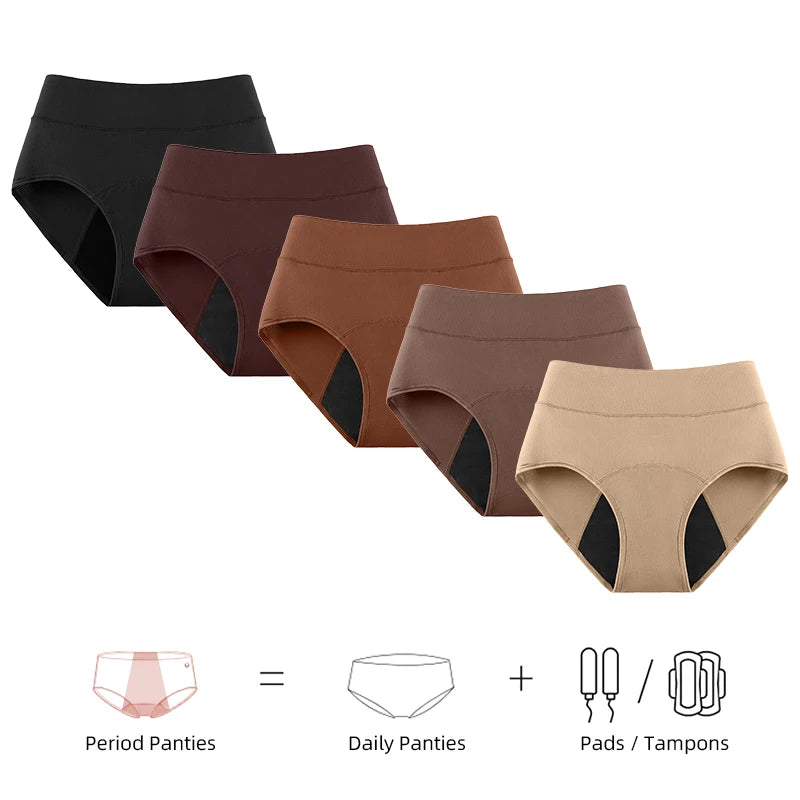 Culotte  menstruelle  taille haute  flux abondant