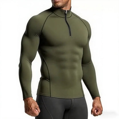 T-shirt de compression longue manche