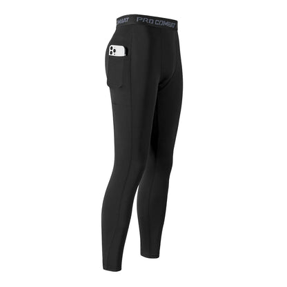 Legging de compression avec poches homme