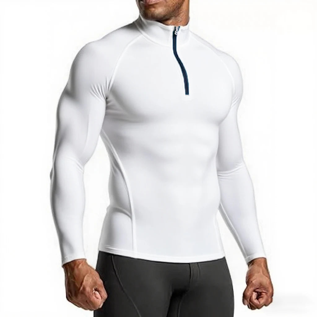 T-shirt de compression longue manche