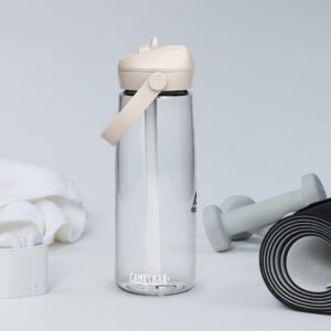 gourde avec paille rétractable dipboost